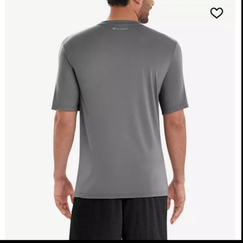 NWT Champion Stone Gray Double Dry Core Tee ( In Original Package )